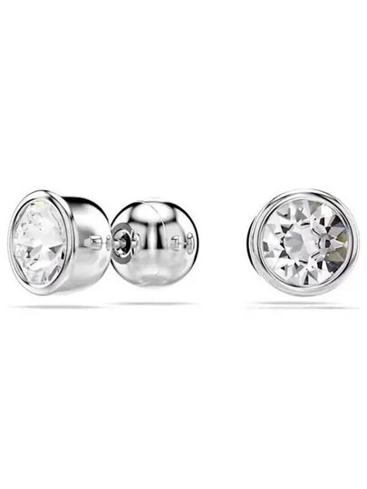 Imber Crystal Stud Earrings Silver - SWAROVSKI - BALAAN 2