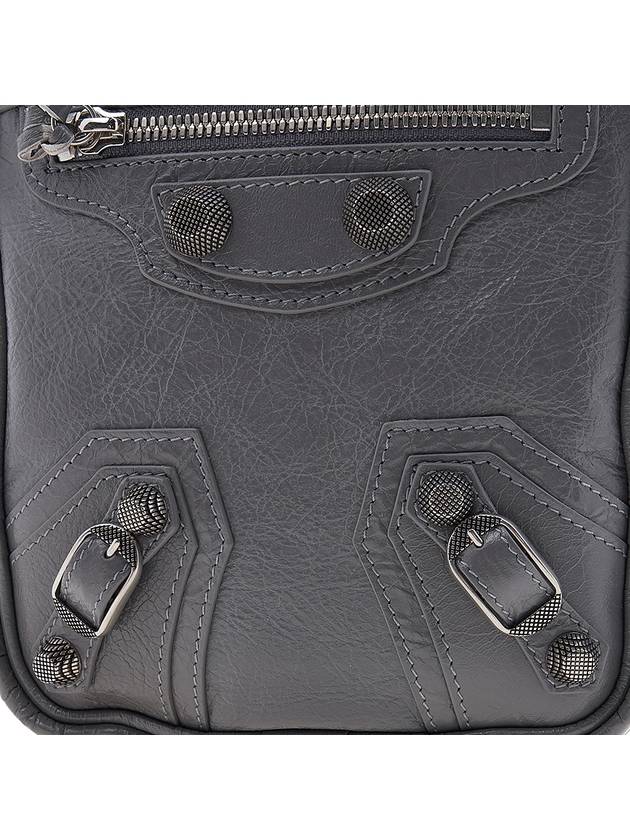 Le Cagole Cross Bag Dark Grey - BALENCIAGA - BALAAN 8