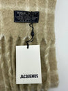 L’echarpe Carro Le Chouchou Jacquard Check Scarf Beige - JACQUEMUS - BALAAN 5