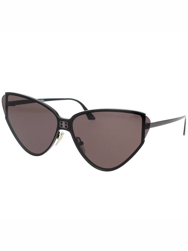 Eyewear BB0191S 001 Shield 20 Sunglasses Black Gray - BALENCIAGA - BALAAN 3