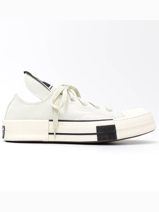 x Converse Dark Shadow Chuck 70 White Men's Sneakers A00134C - RICK OWENS - BALAAN 1