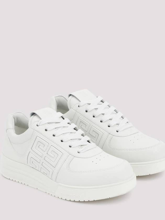 G4 Leather Low Top Sneakers White - GIVENCHY - BALAAN 4