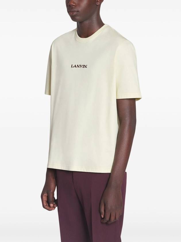 LANVIN T-SHIRT BRODÉ LANVIN BOUCLETTE - LANVIN - BALAAN 3