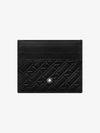 Men's Logo Card Wallet Black - MONTBLANC - BALAAN 2