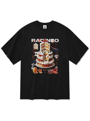 cake short sleeve tshirt black - RADINEO - BALAAN 1