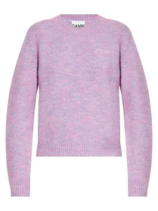 Sweater K2318295 ROSE VIOLET Pink Purple - GANNI - BALAAN 2