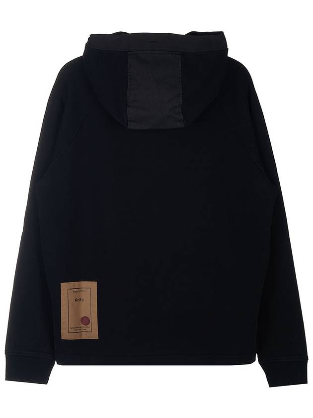 Pocket Cotton Hoodie Black - TEN C - BALAAN 3