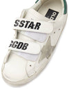 Old School Laminated Tab Low Top Sneakers White - GOLDEN GOOSE - BALAAN 9