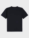 Triomphe Loose Logo Short Sleeve T-Shirt Black - CELINE - BALAAN 3