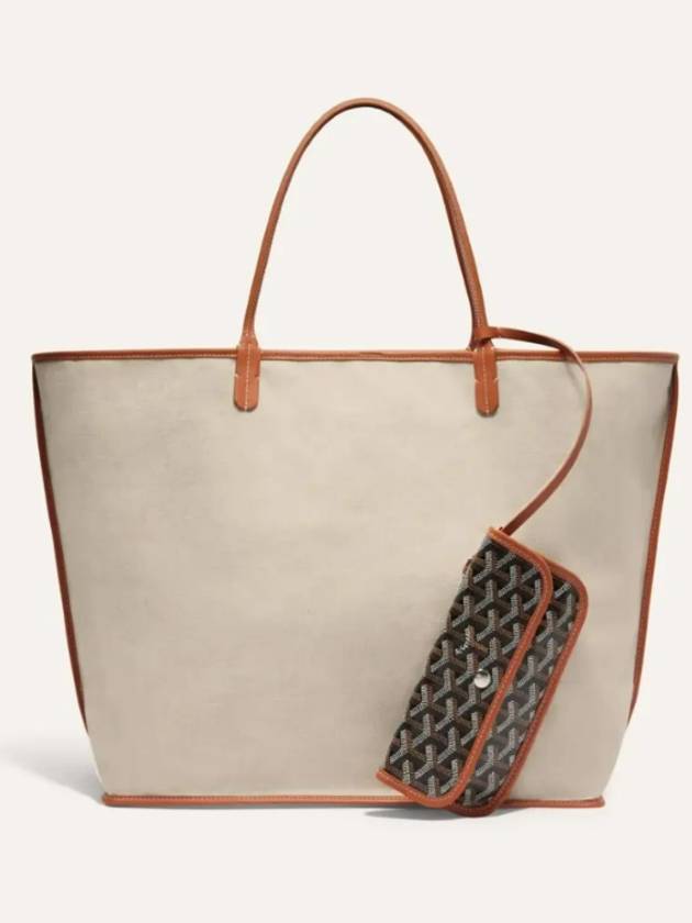 Saint Louis GM Tote Bag Black Tan - GOYARD - BALAAN 4