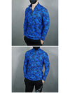 Blue Camo Tech Jersey Zip-Up - G/FORE - BALAAN 7