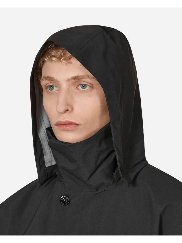 Shadow Gore-Tex Long Single Coat Black - STONE ISLAND - BALAAN 7