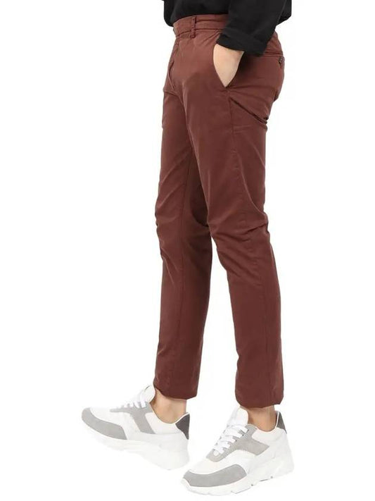 Span Basic Fit Slacks Brown - IKALOOOK - BALAAN 2