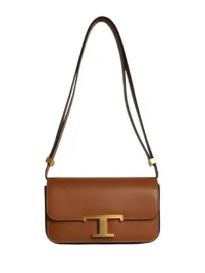 T Timeless Shoulder Bag Brown - TOD'S - BALAAN 2