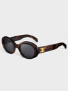 Eyewear Triomphe Acetate Sunglasses Blonde Havana - CELINE - BALAAN 2