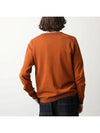 Bold Fox Head Cotton Cardigan Tobacco - MAISON KITSUNE - BALAAN 4