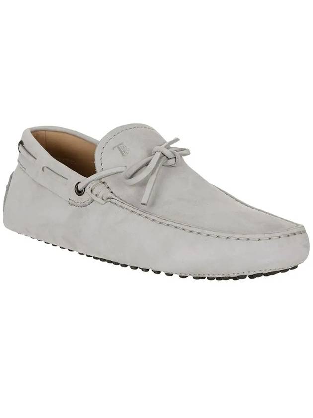 Gommino Nubuck Driving Shoes Grey - TOD'S - BALAAN 4