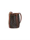 Triomphe Drawstring Small Bucket Bag Tan - CELINE - BALAAN 3