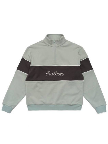 Men s Collegiate Quarter Zip - MALBON GOLF - BALAAN 1