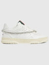 Women's Reweb Low Top Sneakers White - GUCCI - BALAAN 2