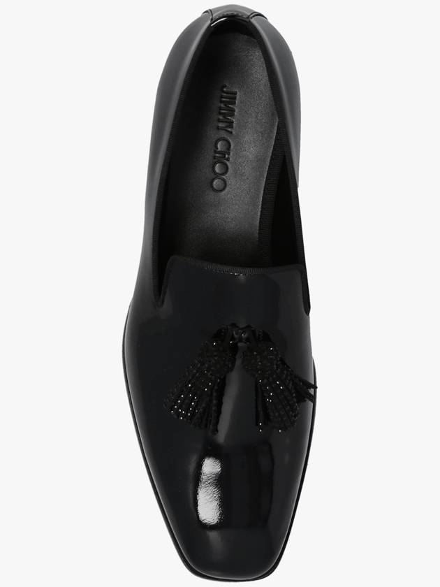 Jimmy Choo ‘Foxley’ Leather Shoes, Men's, Black - JIMMY CHOO - BALAAN 6