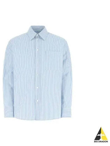 Striped long sleeve shirt blue 720688 V2AQ0 - BOTTEGA VENETA - BALAAN 1