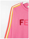 Kids Side Stripe Sweatshirt JUH029 5V0 F1DER - FENDI - BALAAN 4