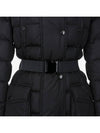 Women's Khloe Fox Fur Padding Black - MONCLER - BALAAN 7