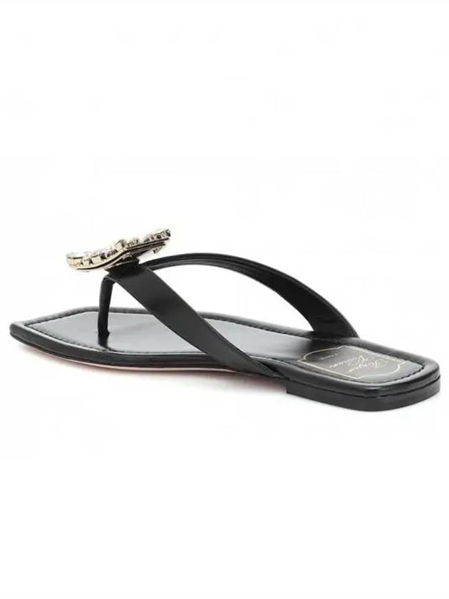 Mini Brooch Mule Black - ROGER VIVIER - BALAAN 5