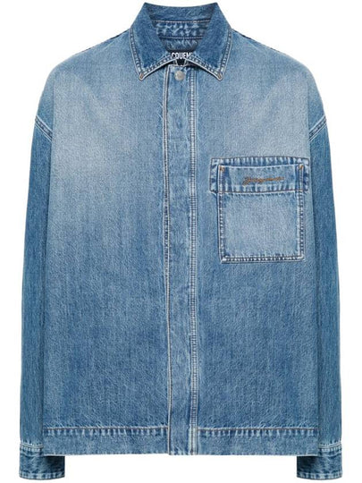 La Chemise De Nimes Denim Jacket Blue - JACQUEMUS - BALAAN 2