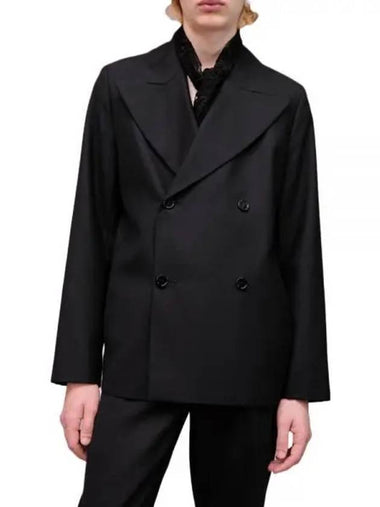 HAMRA BLAZER BLACK Hamra blazer - SEFR - BALAAN 1