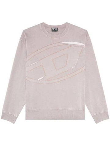 T-Macs-Peeloval Sweatshirt Pink - DIESEL - BALAAN 1