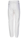 drawstring ivory easy trousers - LANVIN - BALAAN 2