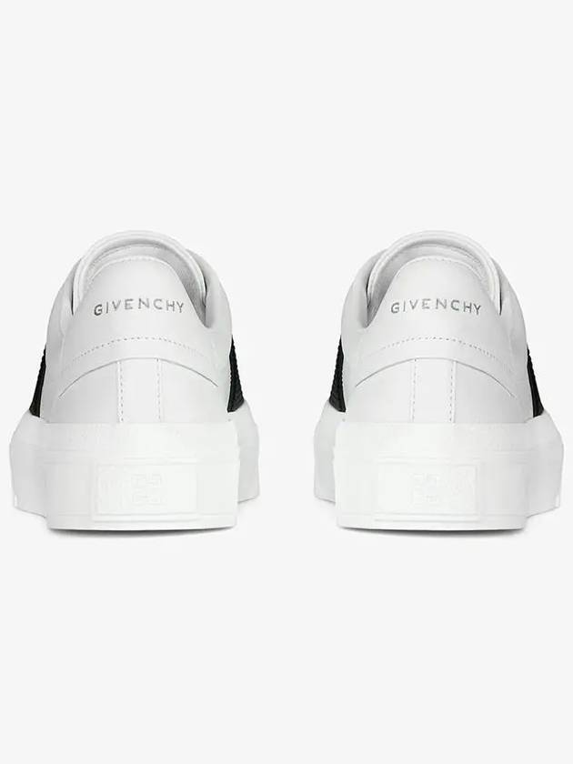 City Banding Logo Low Top Sneakers White - GIVENCHY - BALAAN 6