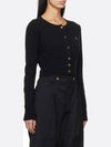 Bea Crop Cardigan Black - VIVIENNE WESTWOOD - BALAAN 5