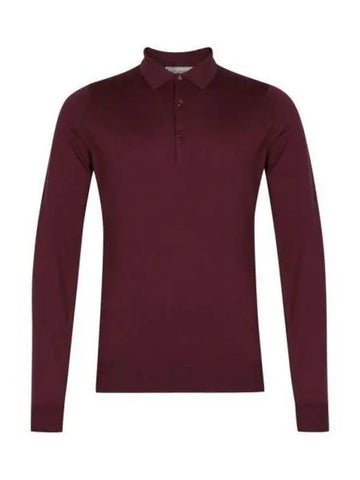 Belfer sports collar long sleeve shirt - JOHN SMEDLEY - BALAAN 1