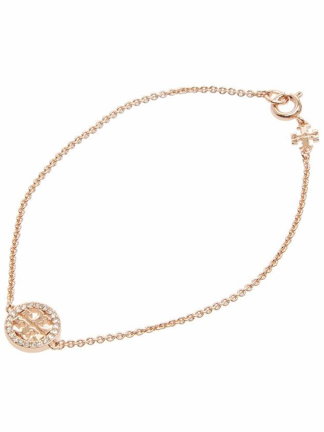 Miller Pave Chain Bracelet Rose - TORY BURCH - BALAAN 10