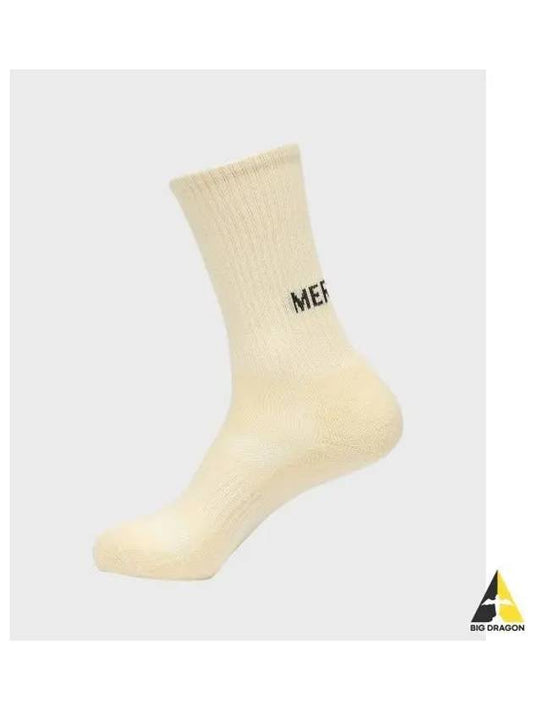 MERRELL UNISEX Life Color Longwood Socks IVORY - MERRYMOTIVE - BALAAN 1