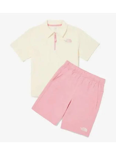 The North Face KIDS Marion Crew Set NT7UQ12V CRE - THE NORTH FACE - BALAAN 1