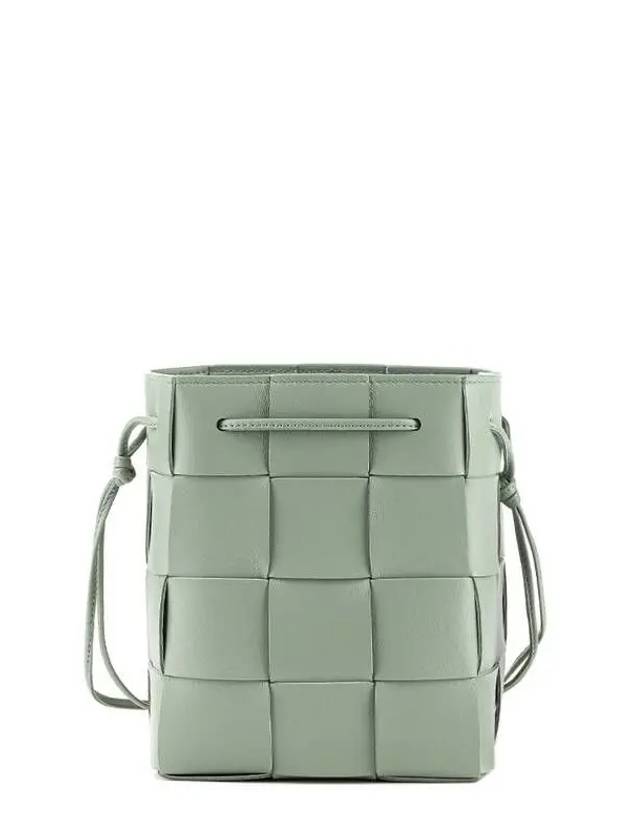 Intrecciato Cassette Small Bucket Bag New Sage - BOTTEGA VENETA - BALAAN 2