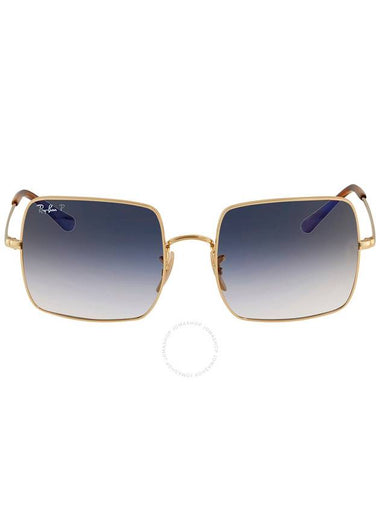 Ray Ban Square 1971 Classic Polarized Blue/Grey Gradient Unisex Sunglasses RB1971 914778 54 - RAY-BAN - BALAAN 1