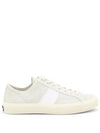 Suede Cambridge Sneakers Marble Cream - TOM FORD - BALAAN 2