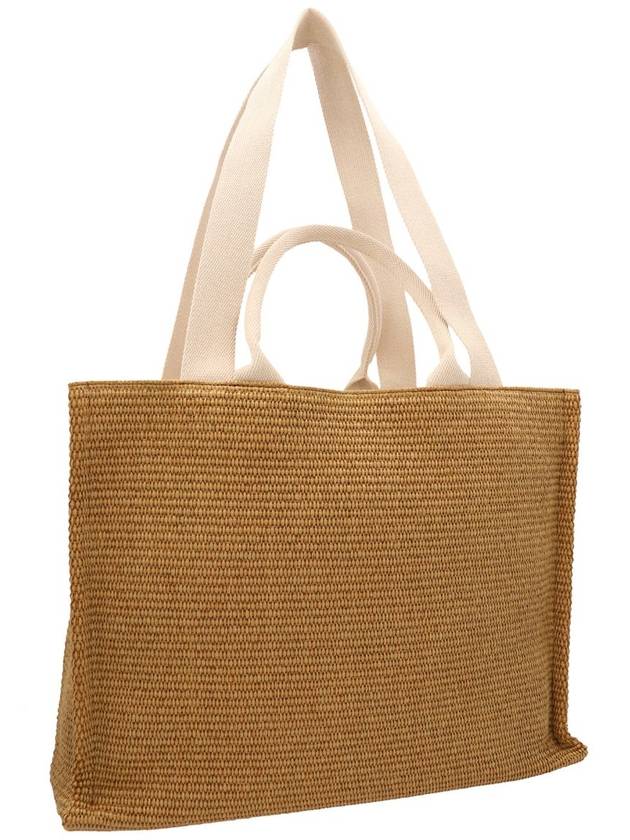 Raffia East West Tote Bag Natural - MARNI - BALAAN 3