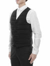 Button-Up Padded Vest Black - HERNO - BALAAN 3