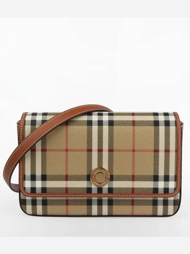 Hampshire Check Cross Bag Archive Beige - BURBERRY - BALAAN 2