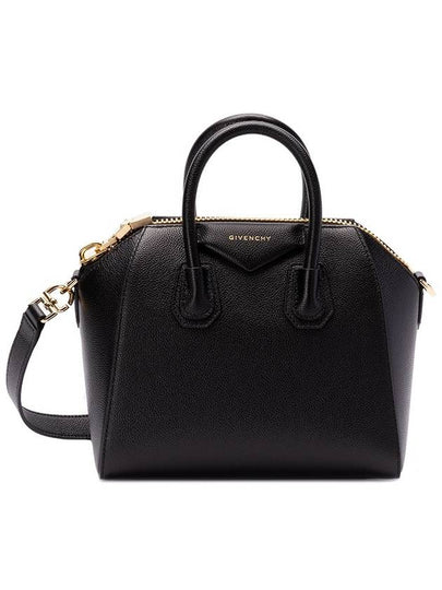 Givench Antigona Leather Mini Bag Black - GIVENCHY - BALAAN 2