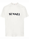 Big Logo Short Sleeve T-Shirt White - SUNNEI - BALAAN 1