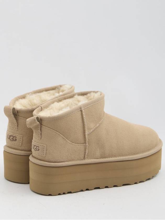 Classic Ultra Mini Platform Winter Boots Sand - UGG - BALAAN 4