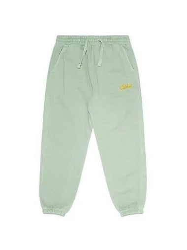 KODAK Essential Pigment Dying Small Logo Jogger Pants GREEN - KODO - BALAAN 1