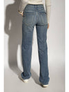 Women's Jane High Waist Straight Jeans Blue - SAINT LAURENT - BALAAN 6